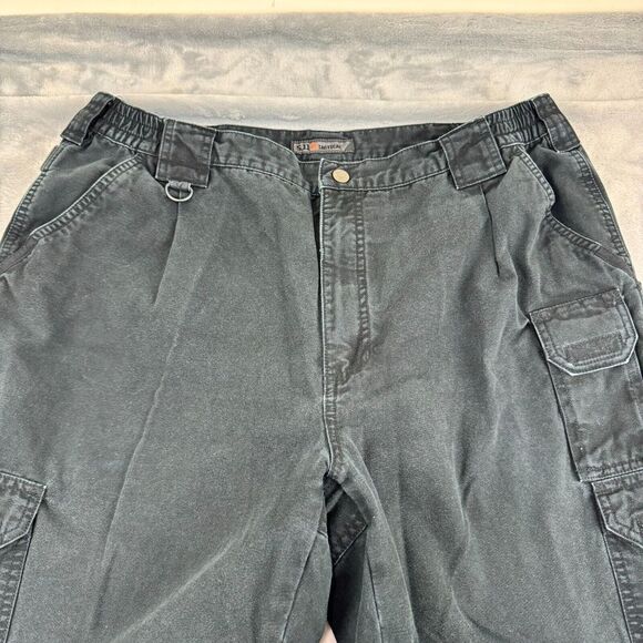 5.11 Tactical Cargo Pants Mens 38x30 Cotton Canvas Workwear Military Double Knee - Picture 1 of 16